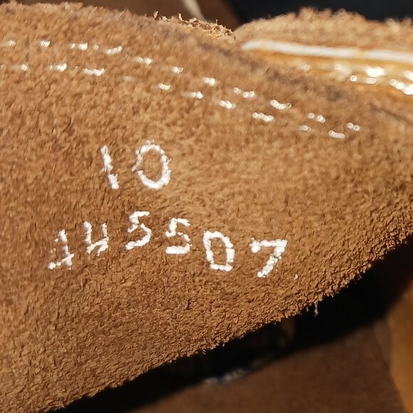 Lands' End Brown Suede Chukka Boots Men's size 10M - Picture 12 of 12